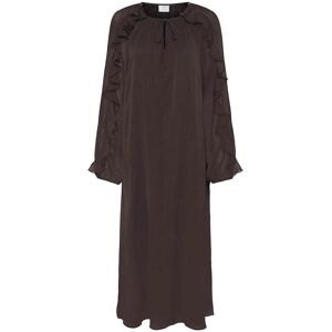 Kaffe Kamila Chiffon Dress 40 Brown 40 Kaffe Kamila Chiffon Dress 40 Brown 40