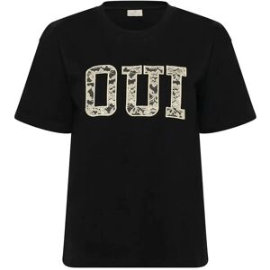 Kaffe Karosie Tee S Black S Kaffe Karosie Tee S Black S
