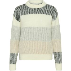 Kaffe Kaneve Crewneck Pullover L White L Kaffe Kaneve Crewneck Pullover L White L