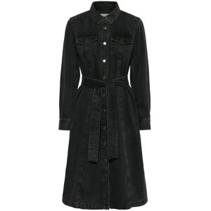 Kaffe Kacarly Denim Dress 42 Black 42 Kaffe Kacarly Denim Dress 42 Black 42