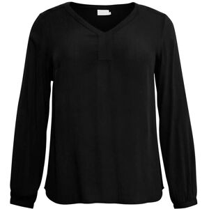 Kaffe Curve Kcami Ls Blouse 44 Black 44 Kaffe Curve Kcami Ls Blouse 44 Black 44