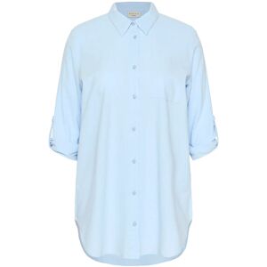 Kaffe Curve Kcnana Shirt Tunic 50 Blue 50 Kaffe Curve Kcnana Shirt Tunic 50 Blue 50