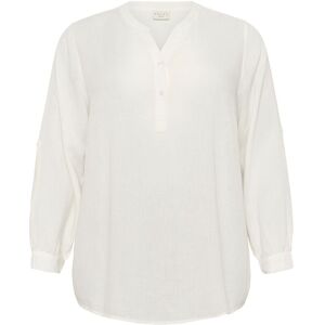 Kaffe Curve Kcmille Blouse 44 White 44 Kaffe Curve Kcmille Blouse 44 White 44