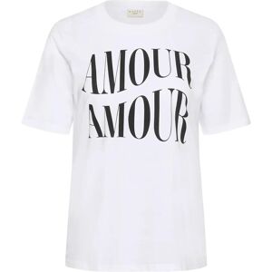 Kaffe Curve Kcchari T-Shirt M White M Kaffe Curve Kcchari T-Shirt M White M