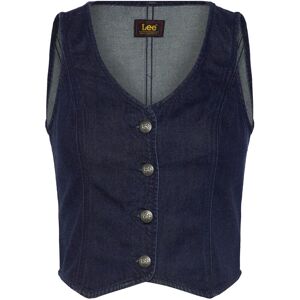 Lee Jeans Fitted Vest S Navy S Lee Jeans Fitted Vest S Navy S
