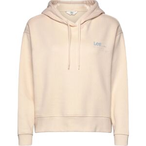 Lee Jeans Logo Hoodie M Cream M Lee Jeans Logo Hoodie M Cream M