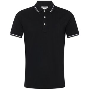 Lindbergh Polo Pique W. Contrast Piping M Black M Lindbergh Polo Pique W. Contrast Piping M Black M