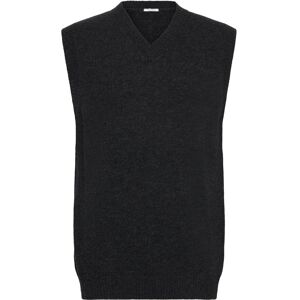 Lindbergh Lambswool V-Neck Slipover S Grey S Lindbergh Lambswool V-Neck Slipover S Grey S