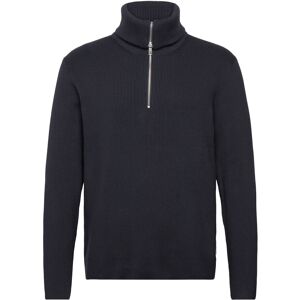 Lindbergh Half Zip Rib Knit W?. Oversized Col XXL Navy XXL Lindbergh Half Zip Rib Knit W?. Oversized Col XXL Navy XXL