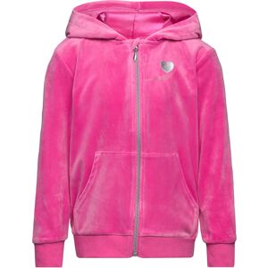 Lindex Hoodjacket With Zipper Velour 92 Pink 92 Lindex Hoodjacket With Zipper Velour 92 Pink 92