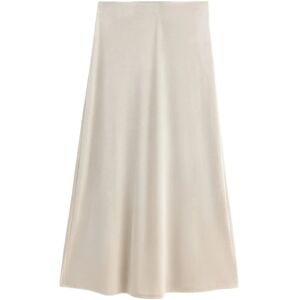 Lindex Maxi Nederdel I Velour L Beige L Lindex Maxi Nederdel I Velour L Beige L