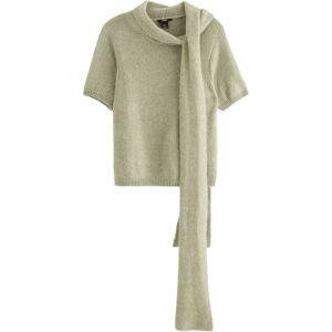 Lindex Sweater Cindy Bow L Khaki L Lindex Sweater Cindy Bow L Khaki L