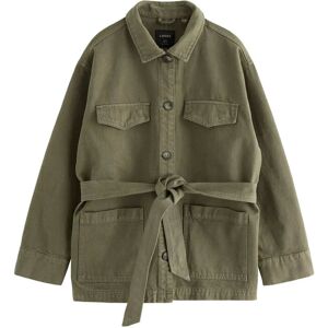 Lindex Jacket In Cotton Twill L Khaki L Lindex Jacket In Cotton Twill L Khaki L