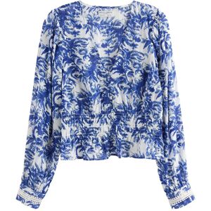 Lindex Long-Sleeved Blouse XL Blue XL Lindex Long-Sleeved Blouse XL Blue XL
