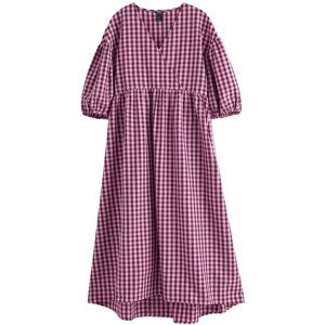 Lindex Midi Dress In Seersucker M Patterned M Lindex Midi Dress In Seersucker M Patterned M
