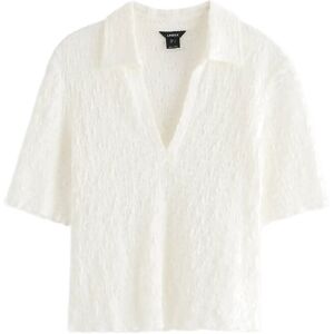Lindex Short-Sleeved Top L Cream L Lindex Short-Sleeved Top L Cream L