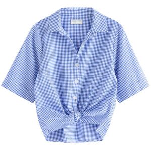 Lindex Short-Sleeved Shirt L Blue L Lindex Short-Sleeved Shirt L Blue L