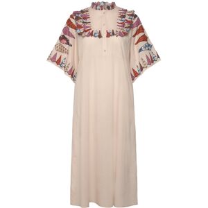 Lollys Laundry Peytonll Midi Dress 3/4 S Beige S Lollys Laundry Peytonll Midi Dress 3/4 S Beige S