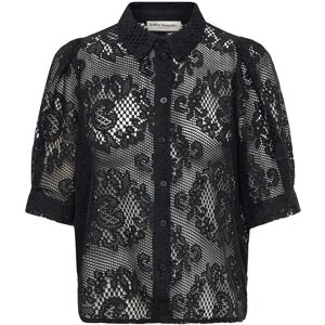 Lollys Laundry Bonoll Shirt Ss XS Black XS Lollys Laundry Bonoll Shirt Ss XS Black XS