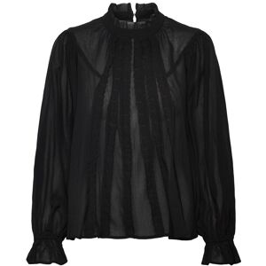 Lollys Laundry Presleyll Shirt Ls XS Black XS Lollys Laundry Presleyll Shirt Ls XS Black XS