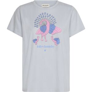 Lollys Laundry Romall Peacock Tee Ss XL Blue XL Lollys Laundry Romall Peacock Tee Ss XL Blue XL