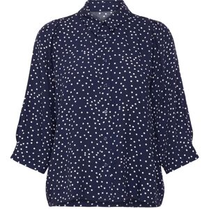Lollys Laundry Bonoll Shirt Ss S Navy S Lollys Laundry Bonoll Shirt Ss S Navy S