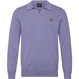 Scott Cotton Long Sleeve Polo Collar Jumper XS Purple XS Scott Cotton Long Sleeve Polo Collar Jumper XS Purple XS