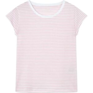 Mads Nørgaard Fine Jersey Stripe Teasy Tee Fav XS Pink XS Mads Nørgaard Fine Jersey Stripe Teasy Tee Fav XS Pink XS