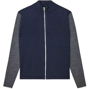 Mads Nørgaard Wool Klemens Zip Knit L Navy L Mads Nørgaard Wool Klemens Zip Knit L Navy L