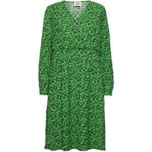 Mads Nørgaard Chakra Canary Dress Aop 36 Green 36 Mads Nørgaard Chakra Canary Dress Aop 36 Green 36