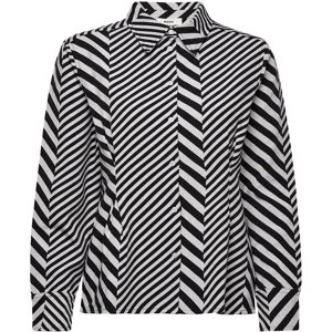 Mads Nørgaard Mix Stripe Nollie Shirt 34 Black 34 Mads Nørgaard Mix Stripe Nollie Shirt 34 Black 34
