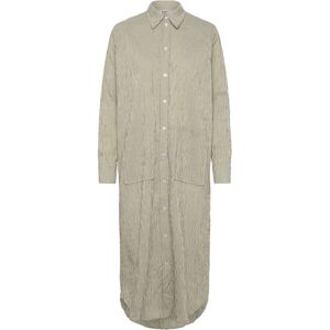 Mads Nørgaard Crinckle Pop Zindi Dress 36 Khaki 36 Mads Nørgaard Crinckle Pop Zindi Dress 36 Khaki 36