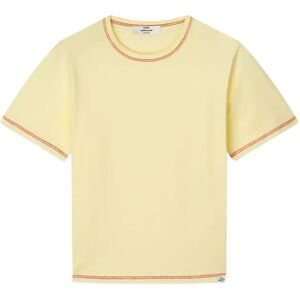 Mads Nørgaard Single Cotton Grace Tee L Yellow L Mads Nørgaard Single Cotton Grace Tee L Yellow L