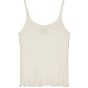 Mads Nørgaard Pointella Trilla Top XS Cream XS Mads Nørgaard Pointella Trilla Top XS Cream XS
