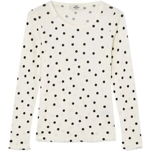 Mads Nørgaard Pointella Troja Tee Ls Aop XS Cream XS Mads Nørgaard Pointella Troja Tee Ls Aop XS Cream XS