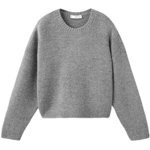 Mango Medium-Knit Sweater XS Grey XS Mango Medium-Knit Sweater XS Grey XS