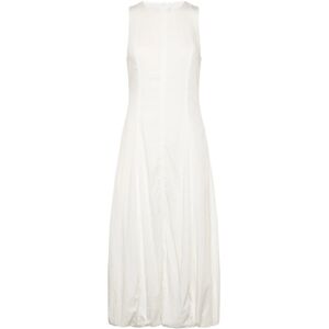 Mango Long Balloon Dress S White S Mango Long Balloon Dress S White S