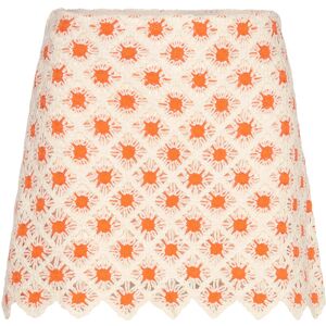 Mango Crochet Mini Skirt S Cream S Mango Crochet Mini Skirt S Cream S
