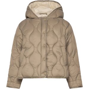 Mango Hood Puffer Coat 116 Beige 116 Mango Hood Puffer Coat 116 Beige 116