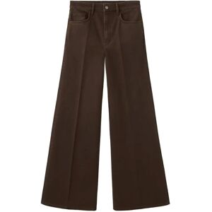 Mango High-Waisted Wideleg Jeans 46 Brown 46 Mango High-Waisted Wideleg Jeans 46 Brown 46