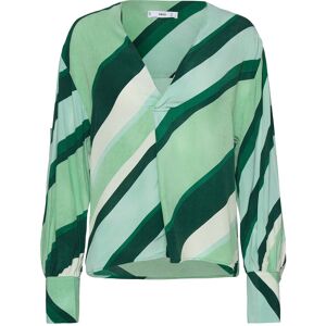 Mango Oversize Printed Blouse XS Green XS Mango Oversize Printed Blouse XS Green XS