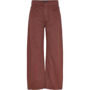 Mango Mid-Rise Balloon Jeans 44 Burgundy 44 Mango Mid-Rise Balloon Jeans 44 Burgundy 44
