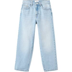Mango Mid-Rise Straight Jeans 152 Blue 152 Mango Mid-Rise Straight Jeans 152 Blue 152
