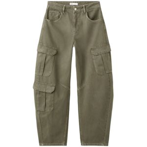 Mango Pocket Cargo Jeans 42 Khaki 42 Mango Pocket Cargo Jeans 42 Khaki 42