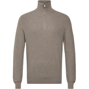 Mango Microstructure Sweater With Zipper Collar XXL Grey XXL Mango Microstructure Sweater With Zipper Collar XXL Grey XXL