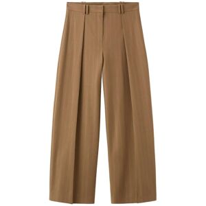 Mango Pinstripe Suit Trousers 36 Brown 36 Mango Pinstripe Suit Trousers 36 Brown 36