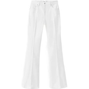 Mango Violet Flared High-Rise Jeans 36 White 36 Mango Violet Flared High-Rise Jeans 36 White 36