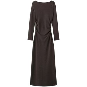 Mango Fitted Sweater Dress L Brown L Mango Fitted Sweater Dress L Brown L
