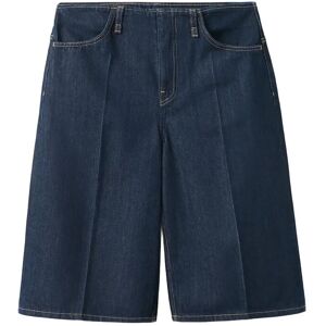 Mango Mid-Rise Denim Jorts 38 Navy 38 Mango Mid-Rise Denim Jorts 38 Navy 38