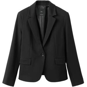 Mango Fitted Suit Blazer 40 Black 40 Mango Fitted Suit Blazer 40 Black 40